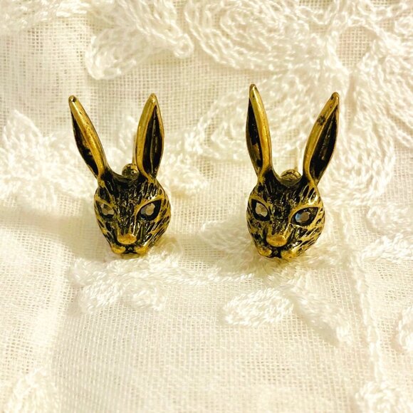 Fable England The Spring Hare Earrings - Picture 3 of 4